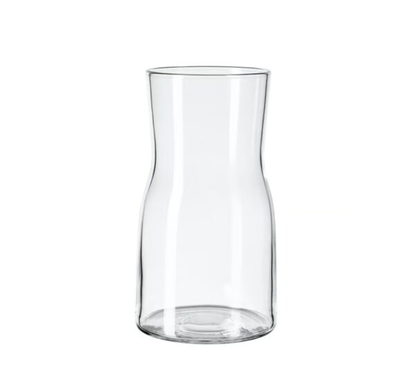 nagy váza 17cm alap üveg váza 17 cm méretben